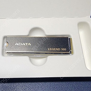 ADATA Legend 960 4TB (PCIE 4.0, 7400MB/s, 6800MB/s) 판매합니다.