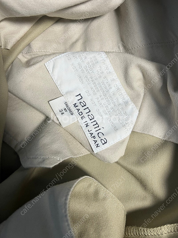 나나미카 와이드치노 팬츠 34사이즈--1