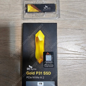 SK하이닉스 Gold P31 1TB NVMe SSD 팝니다.