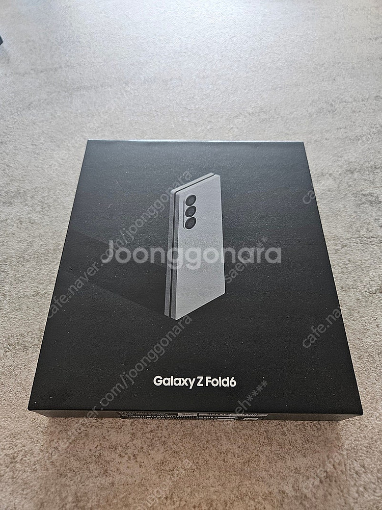 갤럭시 Z 폴드6 256 자급제 새상품--0
