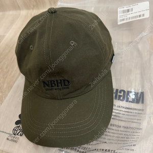 네이버후드 모자 새제품 mil dad cap