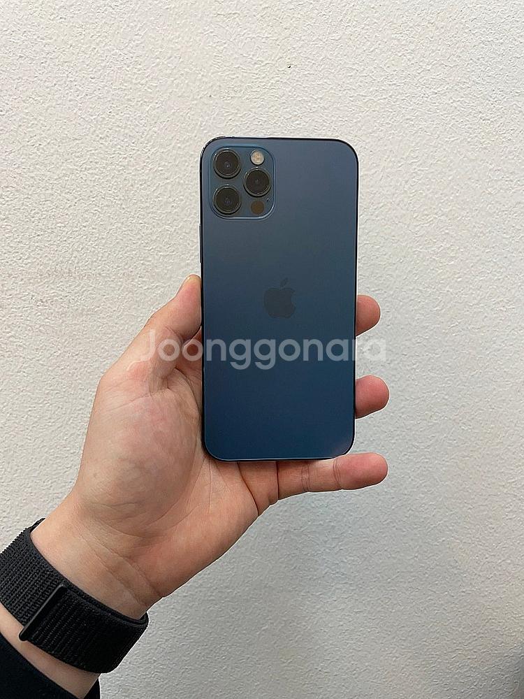 아이폰12프로 블루 256GB 상태좋은 중고40만팝니다...--1