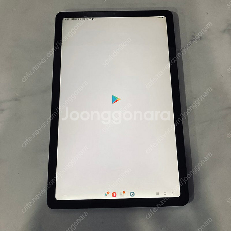 갤럭시 탭S6라이트 그레이 64G 케이스펜포함 S급 1...--4