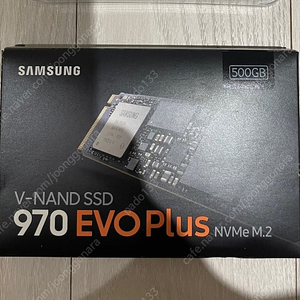 [부산] 삼성 SSD 970 EVO Plus NVME M.2 500G 팝니다