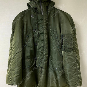 ALPHA INDUSTRIES N-3B PARKA MADE IN USA 사이즈MEDIUM