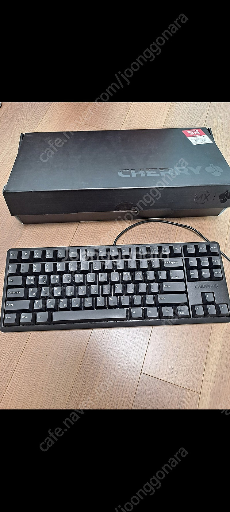 G80-3000s 체리 텐키리스 키보드(적축)팝니다--2