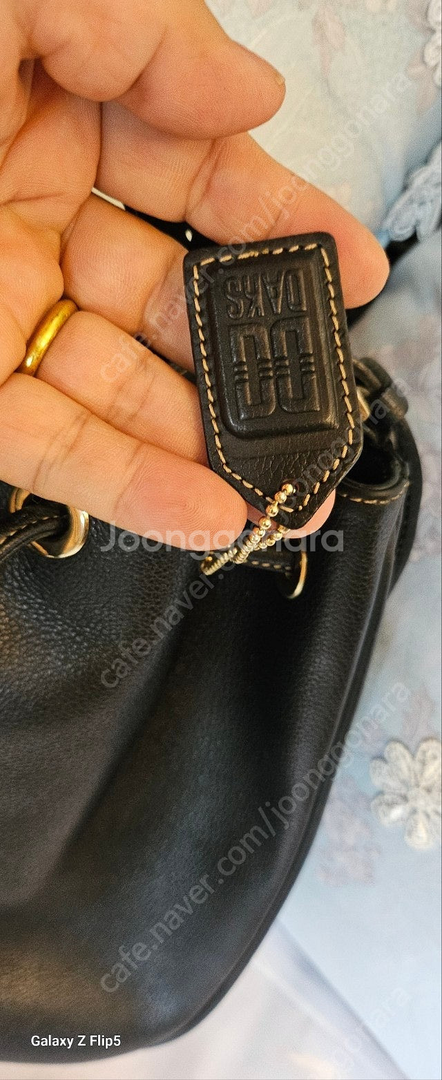 닥스가죽가방--3