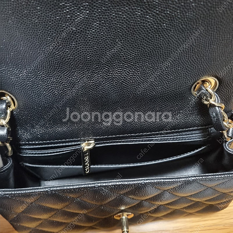 샤넬 뉴미니 캐비어 샴페인 골드(풀세트)--8