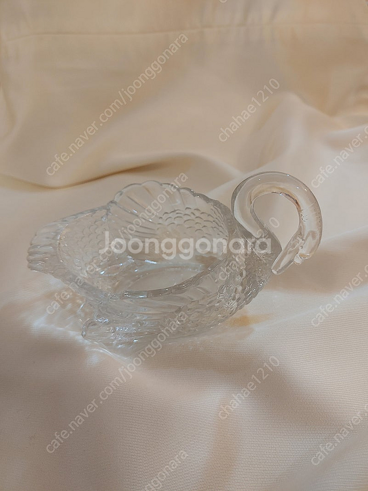 영국 투명 백조 보관함 보석함--1