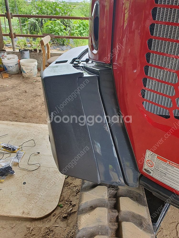 얀마 굴삭기vio35-7A 추가웨이트--4