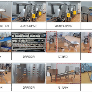 야채전처리 설비 (감자탈피기 깐마늘 세척라인, 세척기 등)