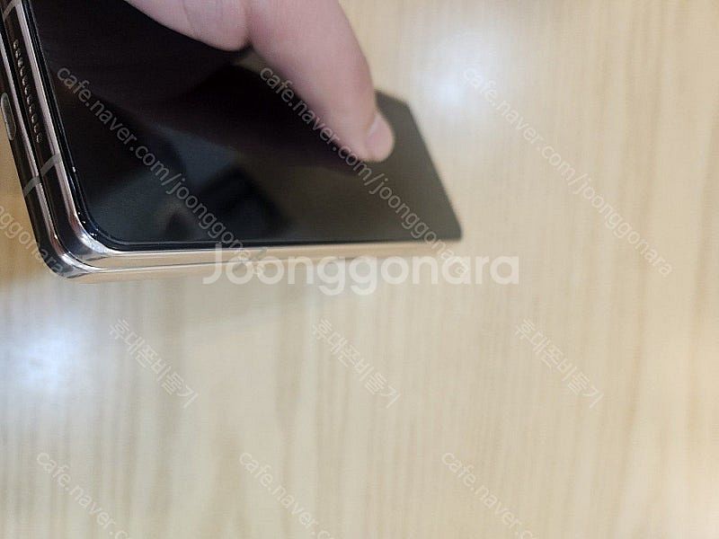 삼성 갤럭시Z폴드4 256기가 크림칼라 액정기스 없는 ...--9