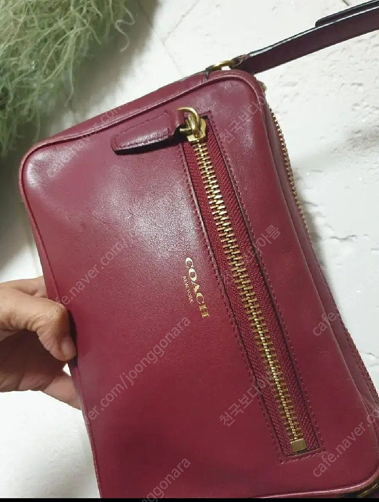 정품 코치 레거시 플라이트백 체인 크로스백--7