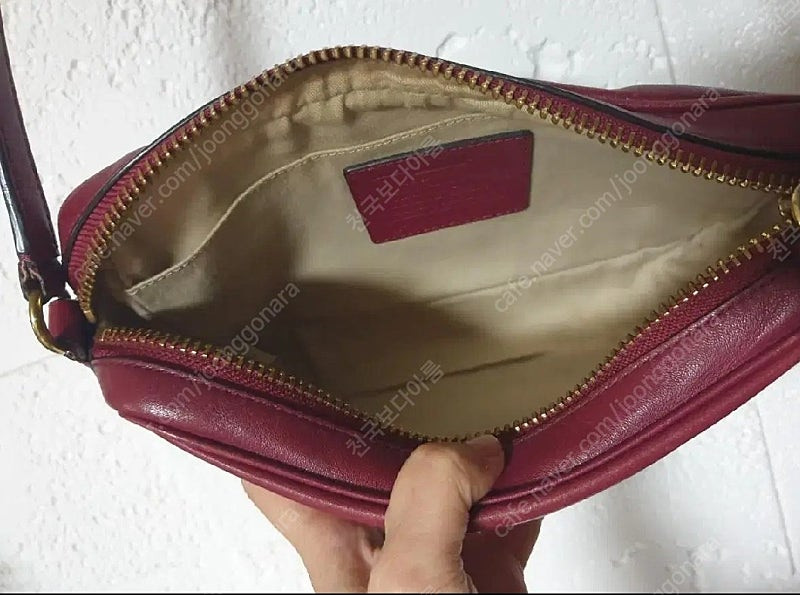 정품 코치 레거시 플라이트백 체인 크로스백--9