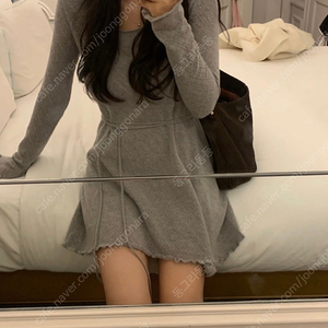 (새제품) 샵리즈 eyelet knit dress