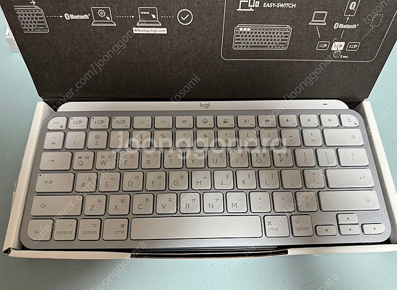 로지텍코리아 MX Keys Mini 무선 블루투스 키보...--0
