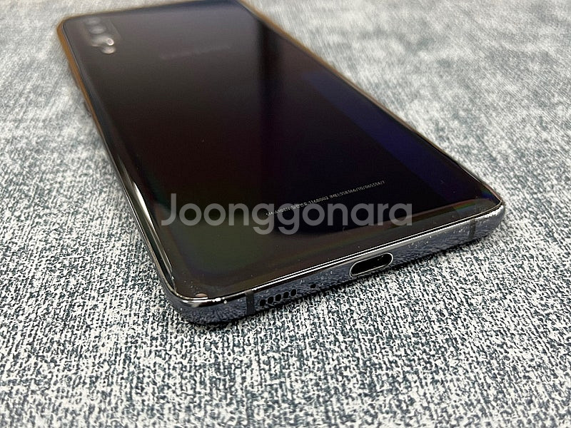 (가성비폰) 갤럭시A90 블랙 128G 액정미세실금 단...--8