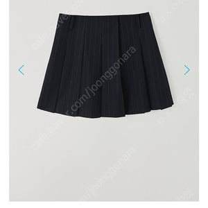 T/T Preppie stripe pleated skirt m사이즈