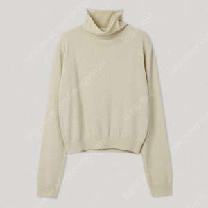 스무드무드 Cream Tender Mock Neck Knit