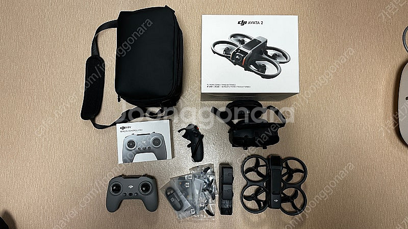 DJI아바타2 플라이모어콤보 세트, 조종기3, 서비스플랜2년 판매합니다.--0