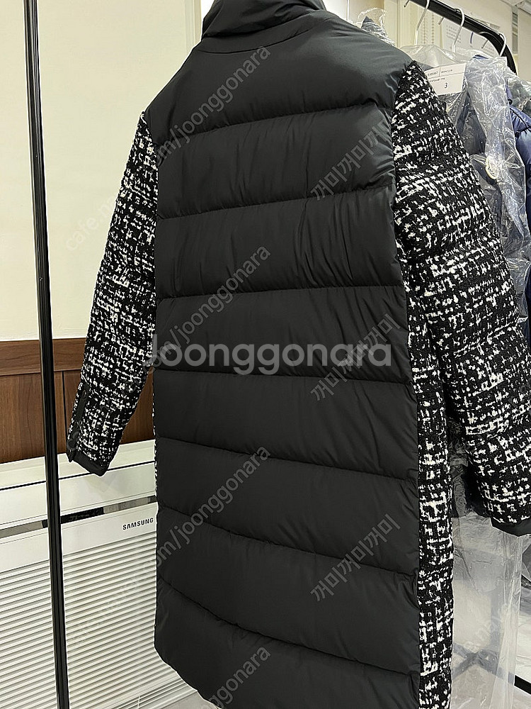 [2] 몽클레어 론 여성 트위드 롱 패딩 MONCLER...--3