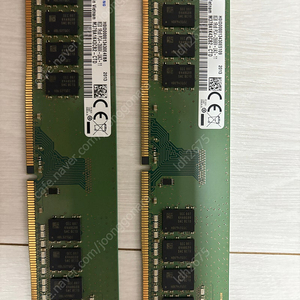 삼성 ddr4 2666 8g 2개 판매합니다.