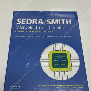 (새상품) SEDRA/SMITH Microelectronic Circuits 원서