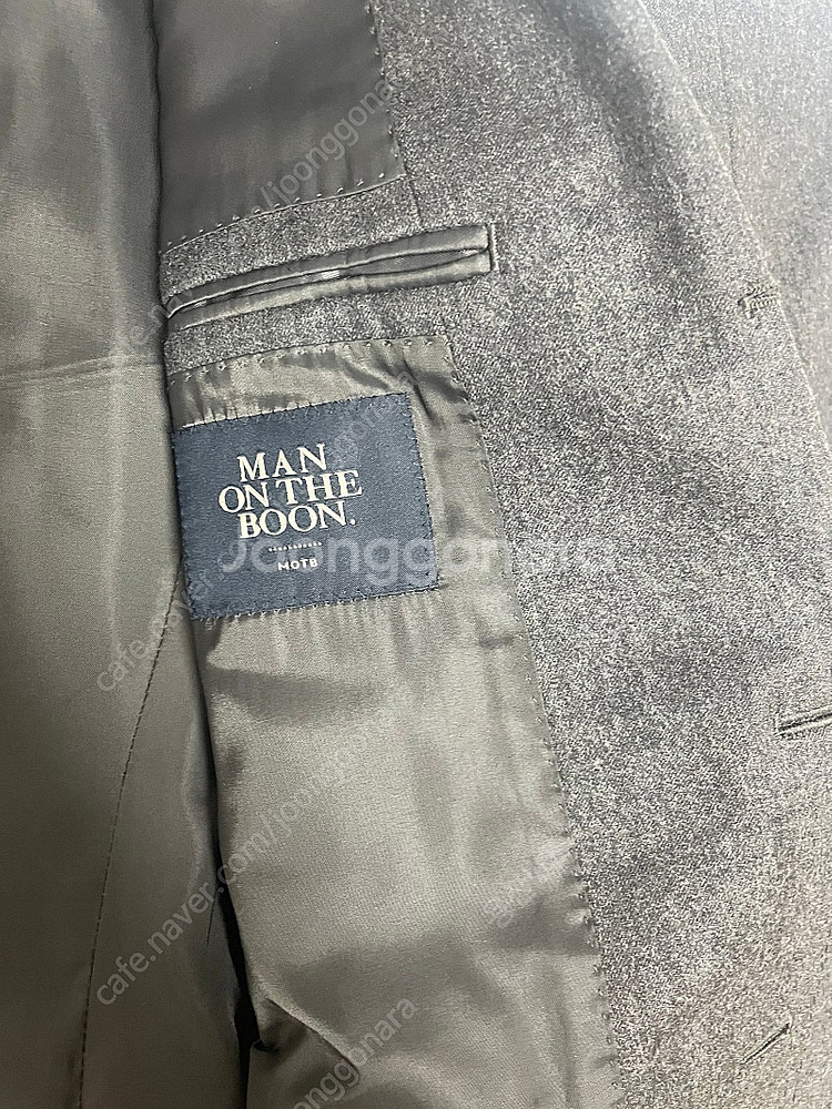 맨온더분 회색정장 50사이즈 팝니다--2