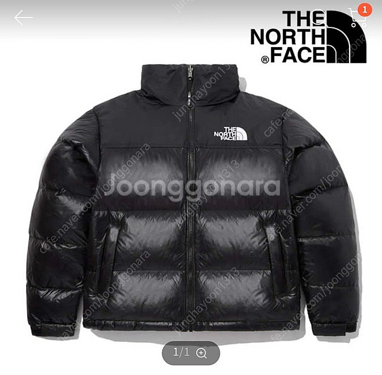 노스페이스 눕시 패딩--0