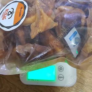 맛있개 치킨북어말이, 오리목뼈, 돼지귀육포 약 2키로그램