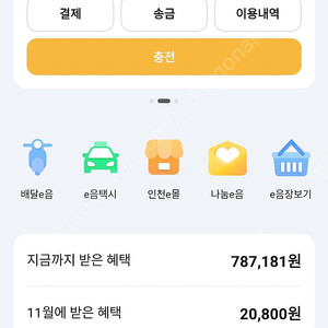 이음카드 이음머니 24만원