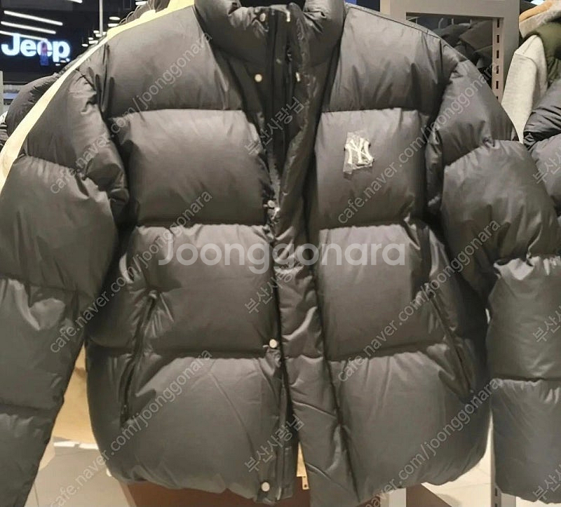 MLB엠엘비 스몰로고기본 숏패딩(현재신상)새상품 저렴히...--4