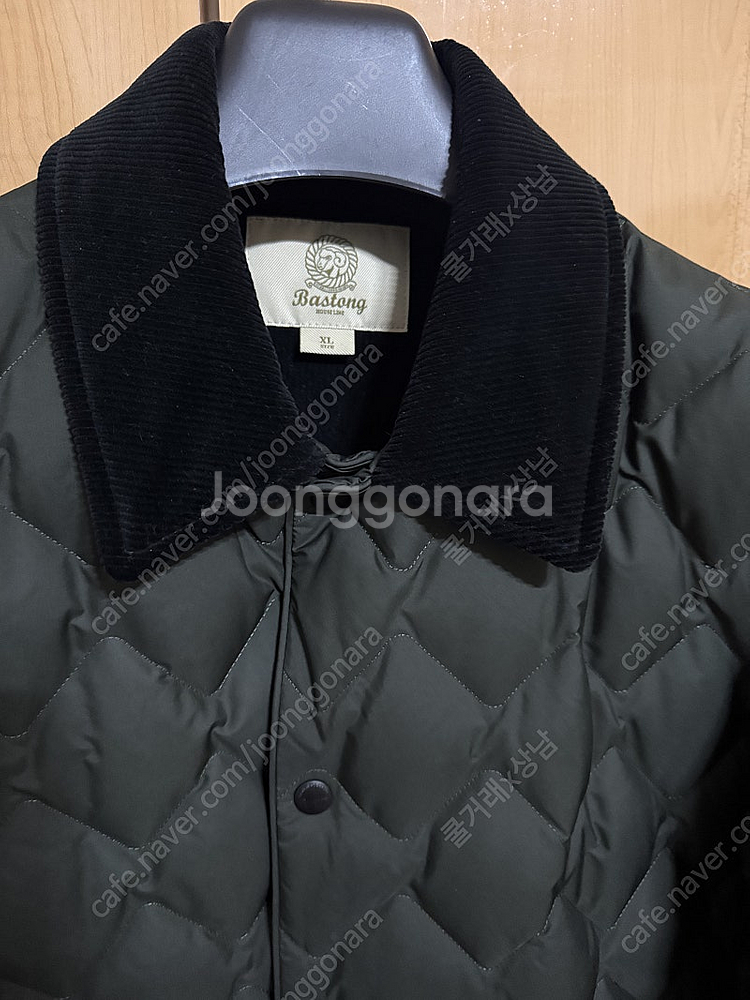 바스통 108 그린 XL 퀄팅자켓--1