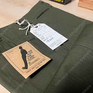 아나토미카 Chino Ii HBT Olive 32 size 기장수선