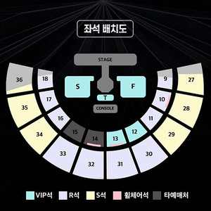 스테이지파이터 서울 12/28일 오후6시 S구역 3열 연석