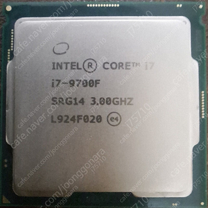 I7-9700F CPU와 DDR4 2666 8G 2EA, 마초 쿨러