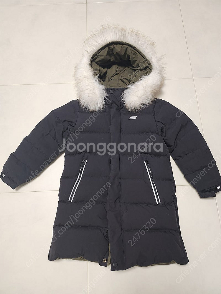 뉴발란스키즈 리버서블 남아 패딩 130 사이즈--0