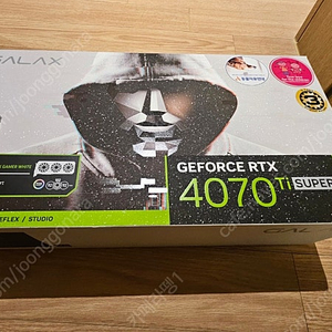 갤럭시 BOY 지포스 RTX 4070 Ti SUPER EX GAMER WHITE OC V2 D6X 16GB