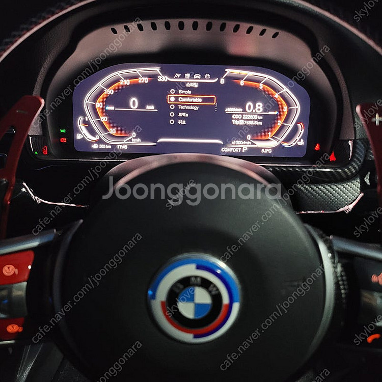 BMW F10 신형 디지털계기판 HUD지원 판매합니다.--1
