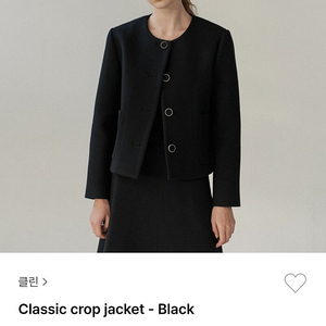 klean 자켓 classic crop jacket 택포 9