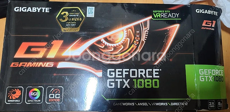 GIGABYTE GTX1080 G1.GAMING D5X--5
