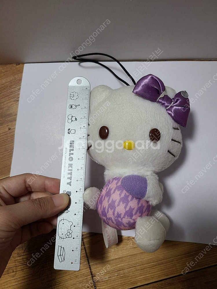 헬로키티 고전 키티 인형 마스코트 가방 고리(빈티지 키...--7