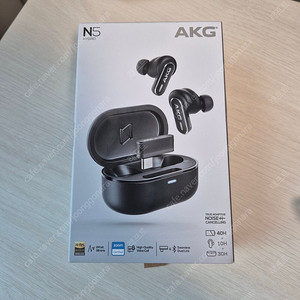 AKG N5 hybrid 이어폰 블랙색상 미개봉 판매합니다