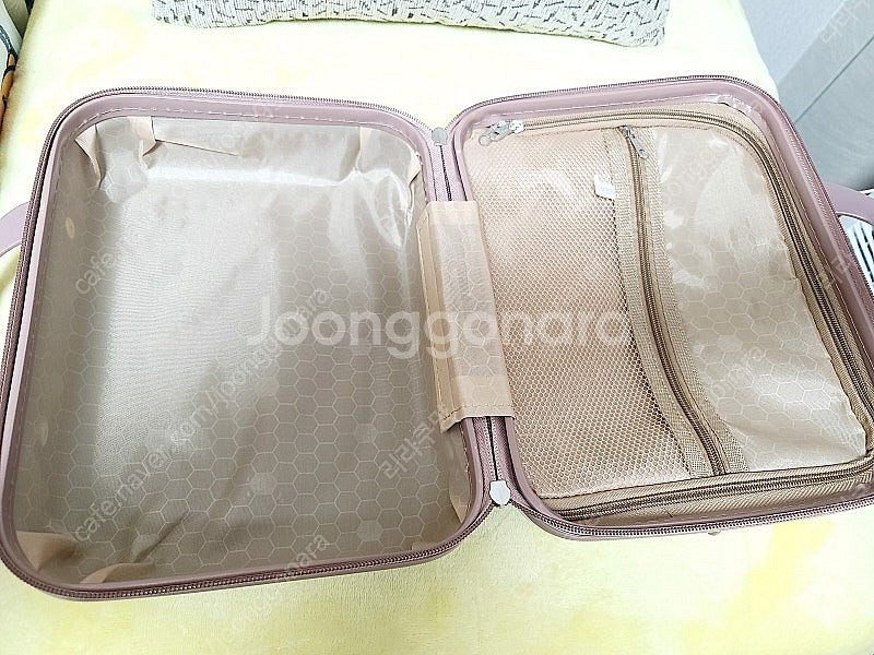 리라쿠마 기내용&레디백 휴대용 여행가방(한정판 화이트)--7