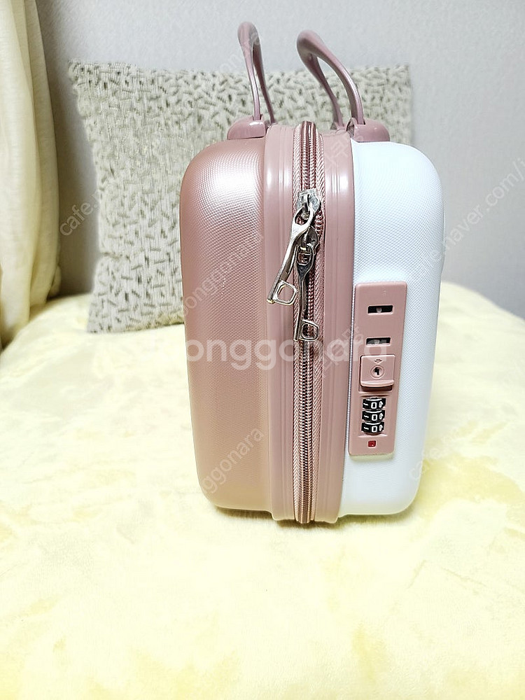 리라쿠마 기내용&레디백 휴대용 여행가방(한정판 화이트)--8