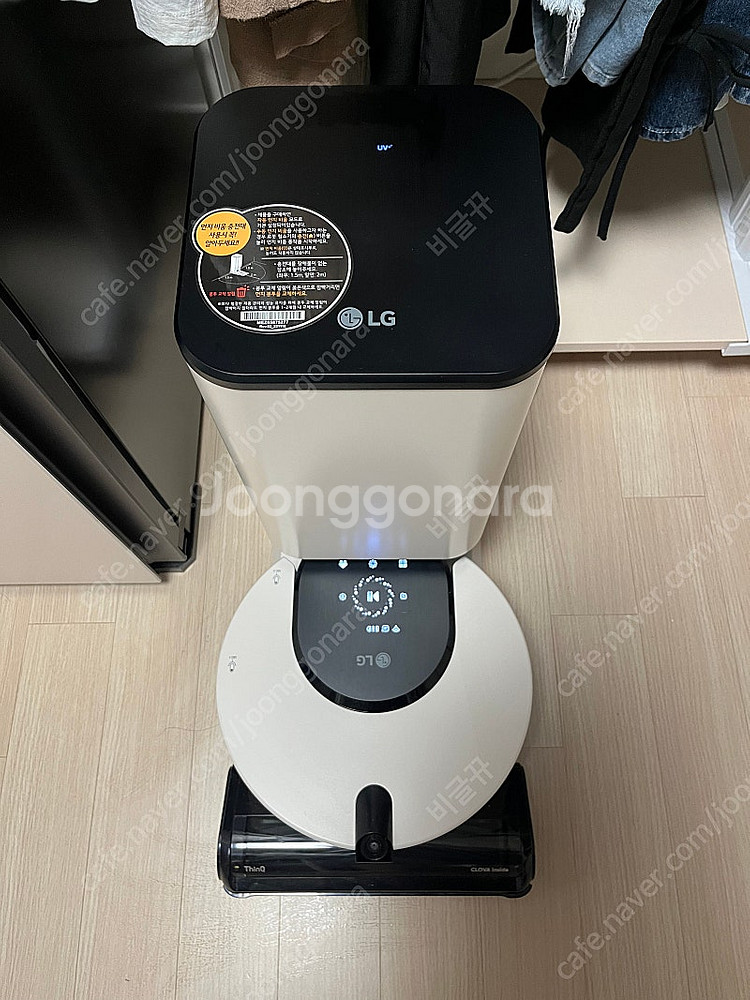 (거의 새것) 엘지 오브제 R9 올인원타워 로봇청소기 ...--1
