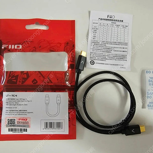 (택포 1.8) FiiO USB C to C 케이블 LT-TC4