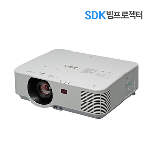 중고빔프로젝터 179,000원 NEC NP-P554u 5300안시 A급 상태최상 수원빔프로젝터 스크린골프 회의용 업소용 가정용 택배 직거래 설치 가능