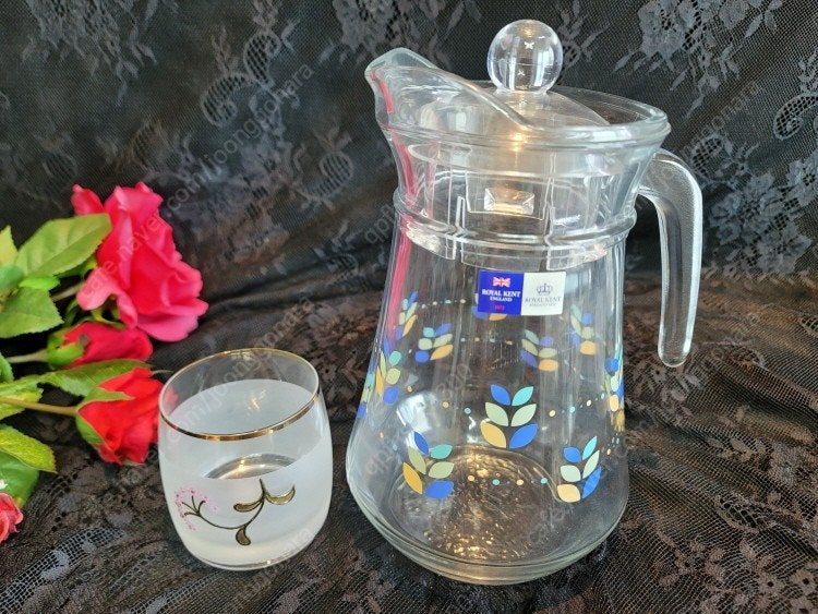 영국 로얄켄트 저그와 체코 보헤미아 컵6점 이미지