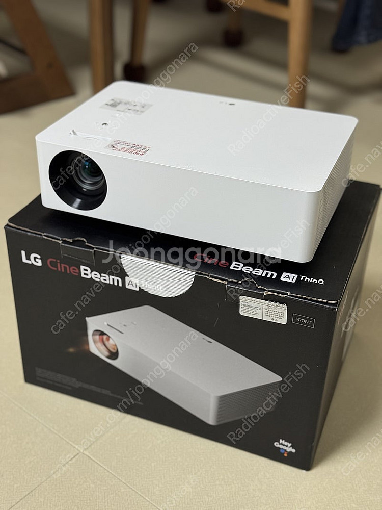 LG hu70la 빔프로젝터 박스풀셋, 120인치 스크...--0
